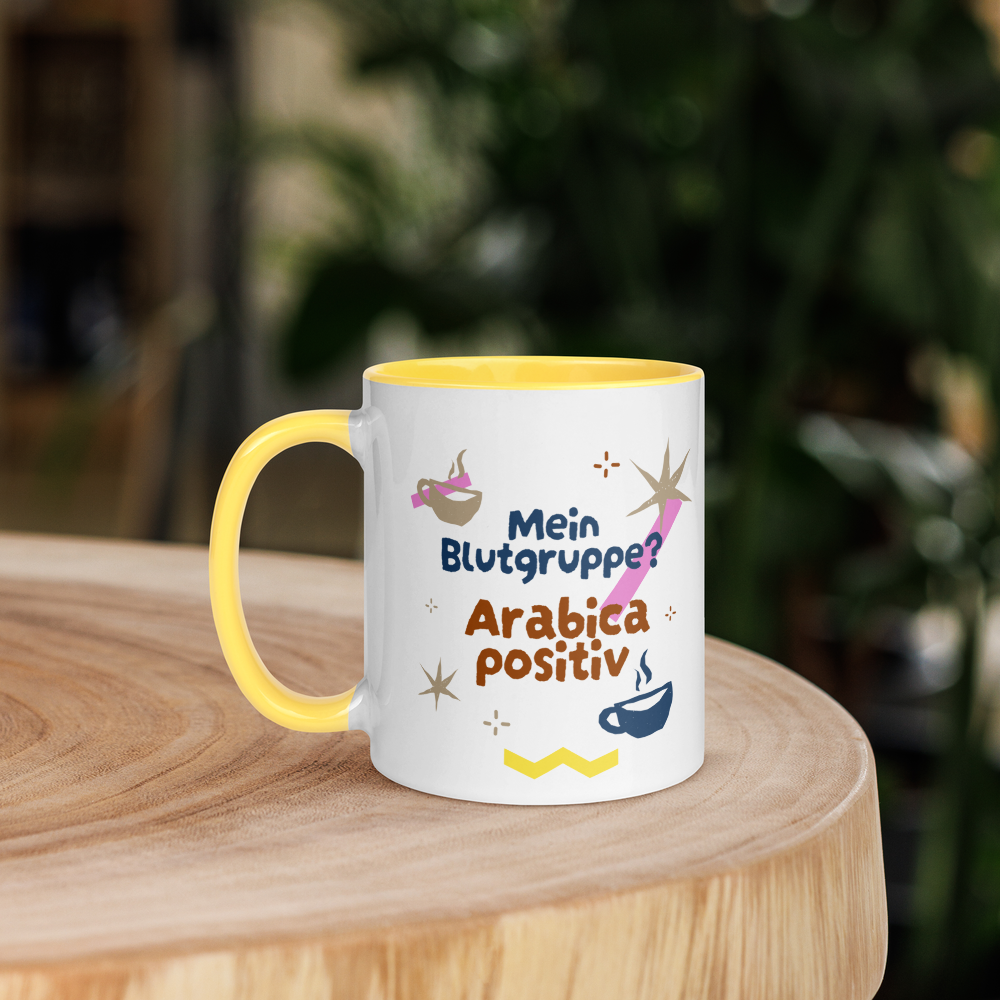 NZS Tasse „Blutgruppe? Arabica Positiv“ 🩸☕