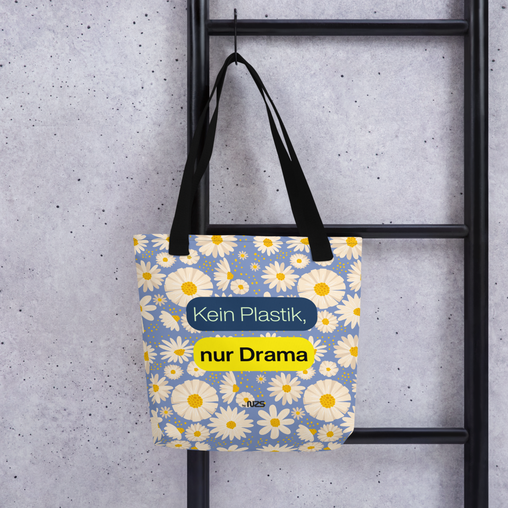 NZS Tote Bag „Kein Plastik, nur Drama“ 💅👜