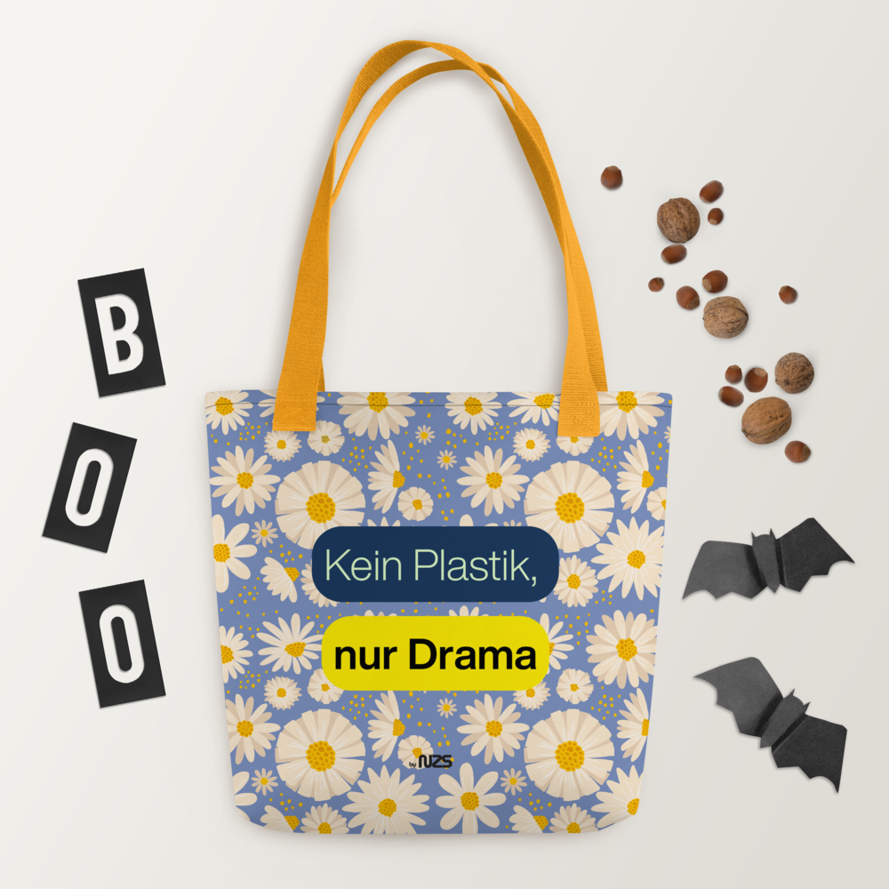NZS Tote Bag „Kein Plastik, nur Drama“ 💅👜