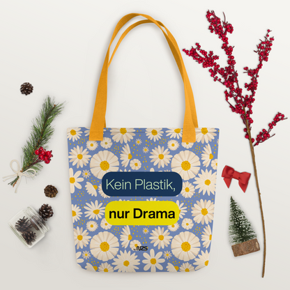 NZS Tote Bag „Kein Plastik, nur Drama“ 💅👜