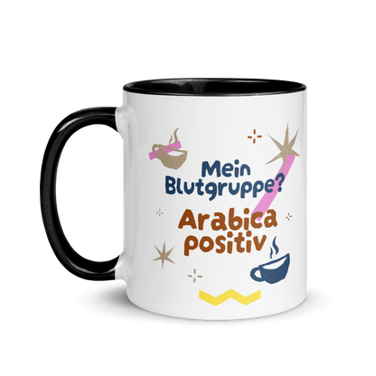 NZS Tasse „Blutgruppe? Arabica Positiv“ 🩸☕