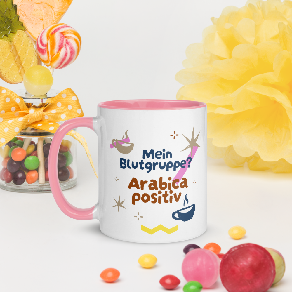NZS Tasse „Blutgruppe? Arabica Positiv“ 🩸☕