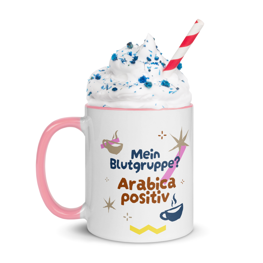 NZS Tasse „Blutgruppe? Arabica Positiv“ 🩸☕