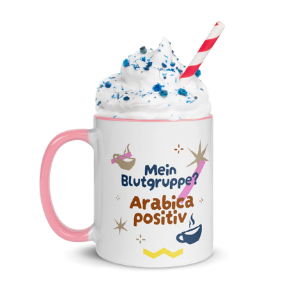 NZS Tasse „Blutgruppe? Arabica Positiv“ 🩸☕